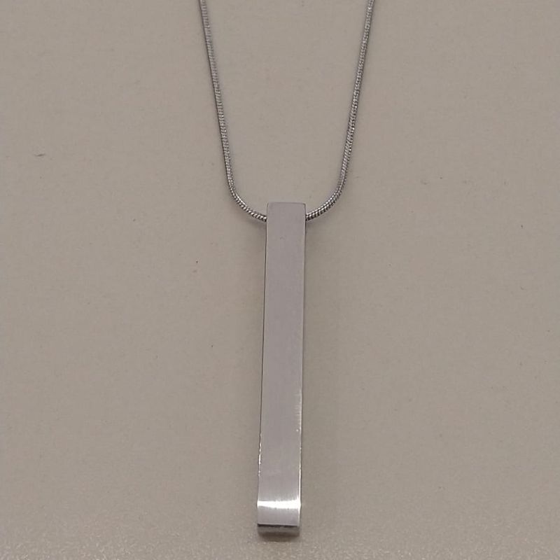 COLAR AÇO TUBO MASCULINO CORR RABO DE RATO 60CM
