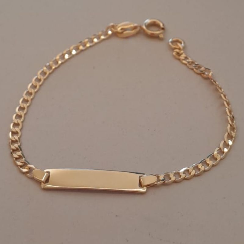 PULSEIRA FO INF PLACA LISA GRUME 15CM