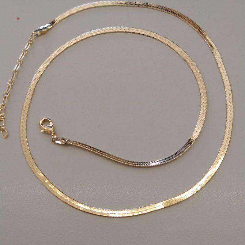 COLAR FO FITA LISA 2,5MM 45CM+ALONG