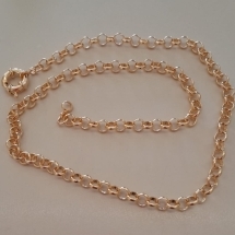COLAR FO ELO PORTUGUES 5MM FECHO BÓIA  50CM