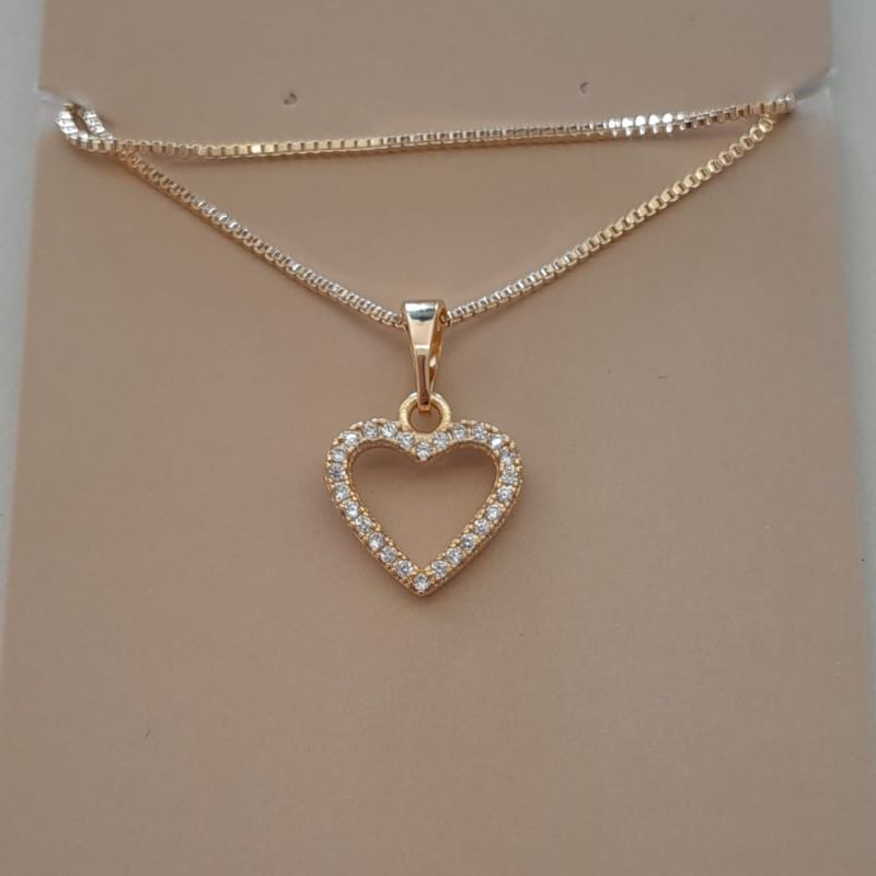 COL FO CORA 1 FIL CRAVEJ 12MM VENEZ 45CM+ALONG