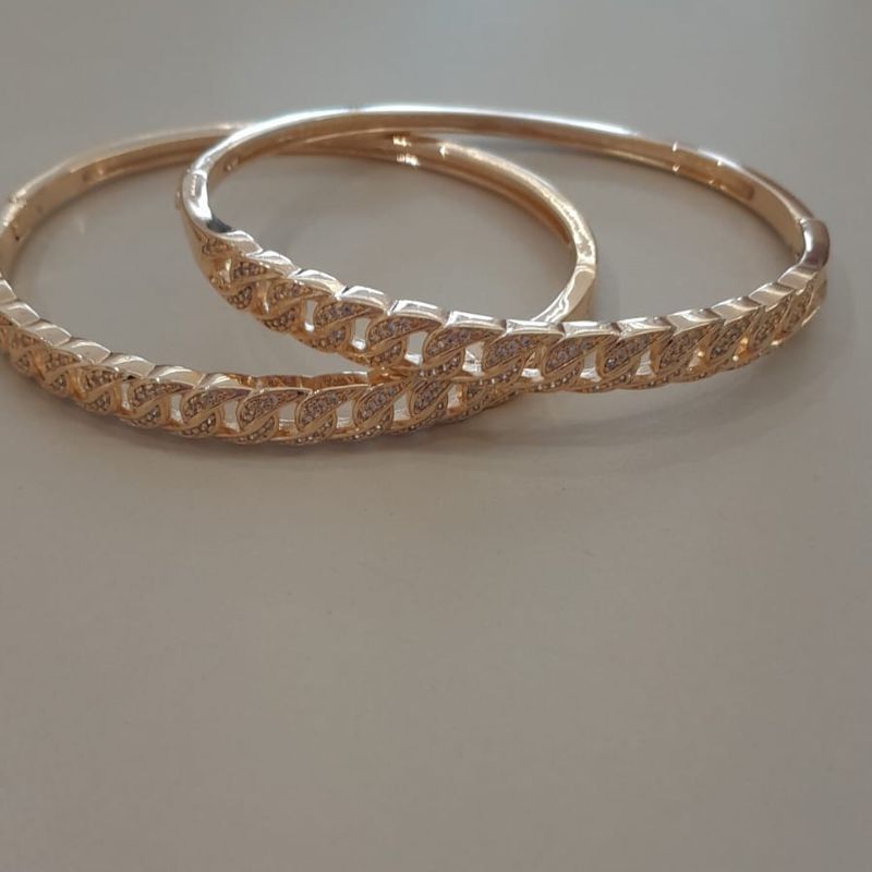 BRACELETE FO TRANCADO CRAVEJ