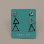 TRIO AÇO TRIANGULO VAZ 8MM 7MM 5MM