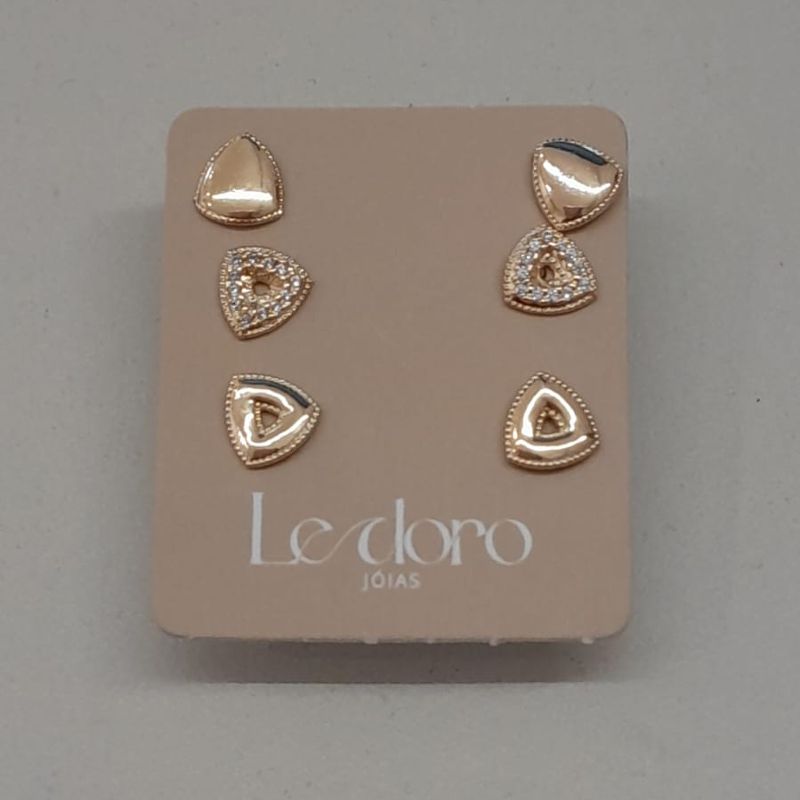 TRIO FO TRIANGULO LISO CRAVEJ VAZ 6MM