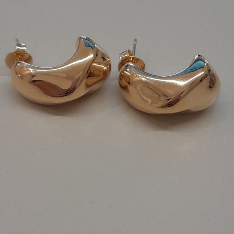 BRINCO FO MEIA ARGOLA IRREGULAR 23MM