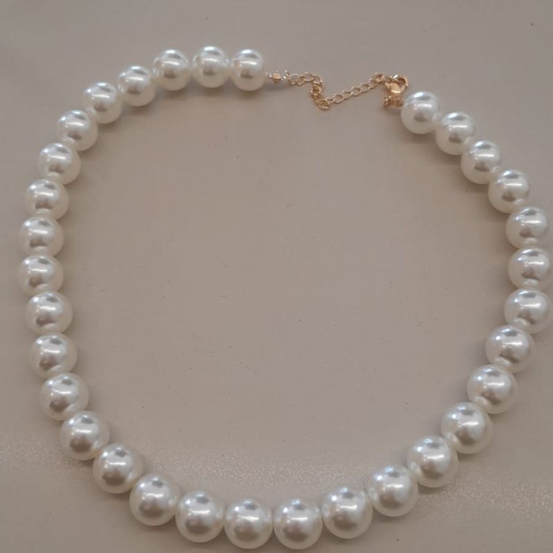 COLAR PEROLA 8 MM NYLON