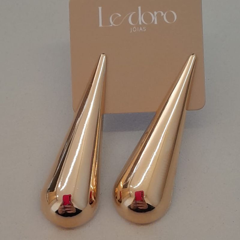 BRINCO FO GOTA LISA PALITO 12MM
