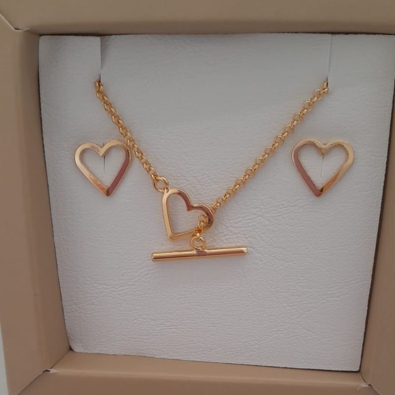 CONJ FO CHOKER CORA LISO 12MM CORR ELO PORTUGUES 35CM