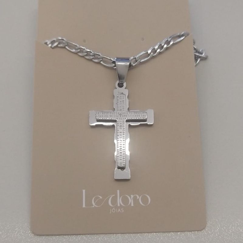 COL ACO CRUZ DUPLA ESCRITA  20MM CORR 3X1 60CM 3MM