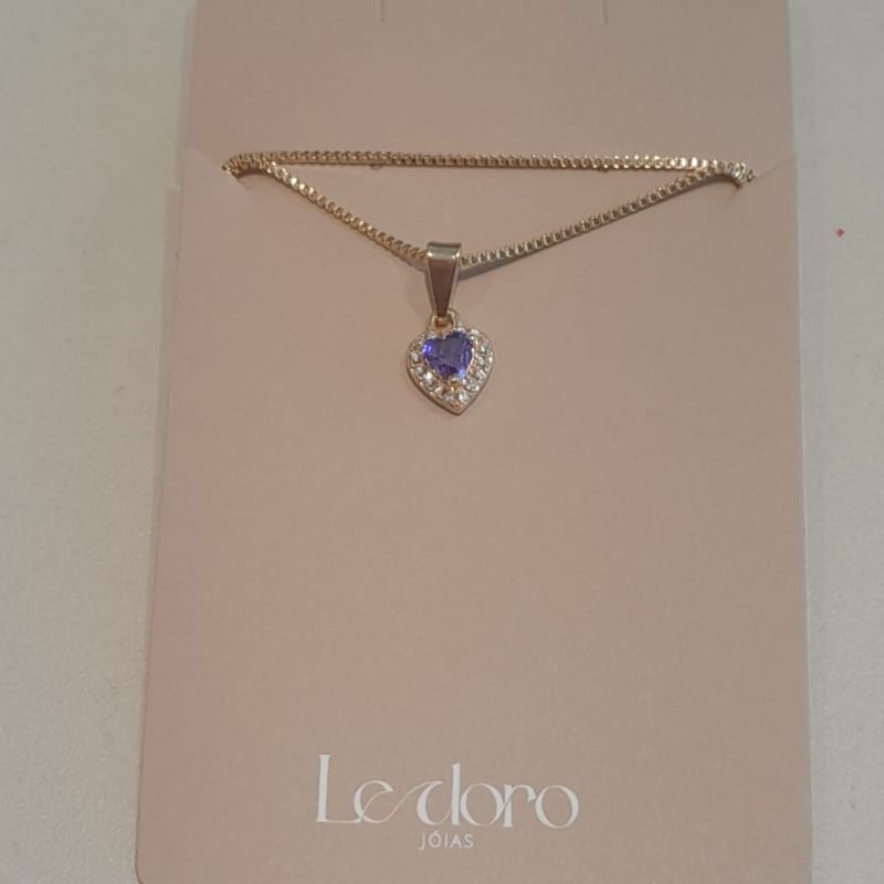 COL FO CORA ZIRC LILAS CRAVEJ 7MM VENEZ 40CM