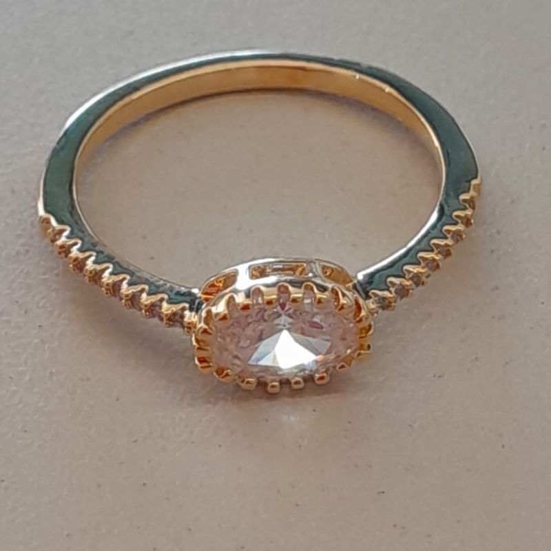 ANEL FO ZIRC OVAL 5MM CX ALTA VAZ  LATERAL CRAVEJ