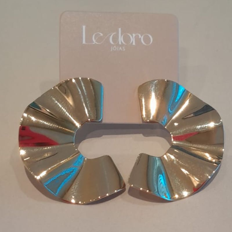 BRINCO FO LEQUE LISO MEDIO