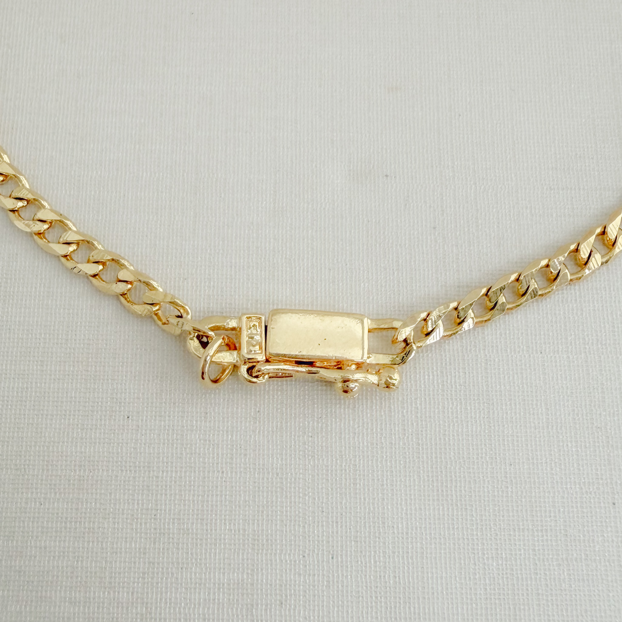 12.1765.0.O - Pulseira de elos grumet pequenos lisos com fecho caixa