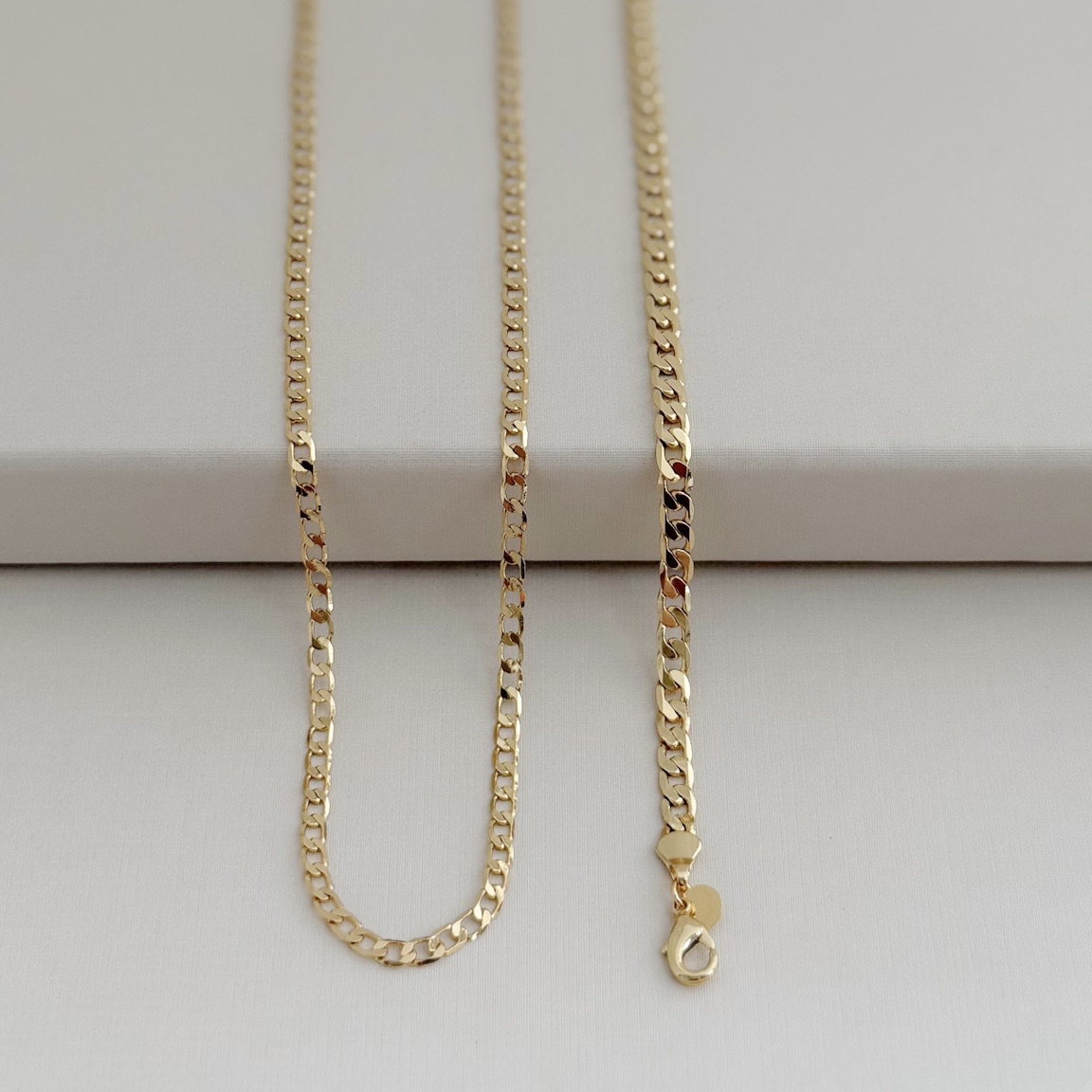 12.1926.0.O - Pulseira de elo grumet liso em 0,5cm