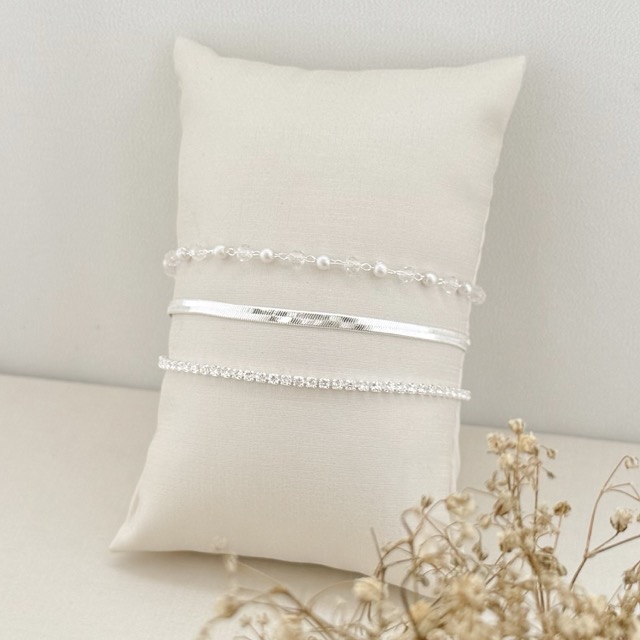 12.2006.0.S - (V2) Pulseira de malha em fita clássica de 3mm