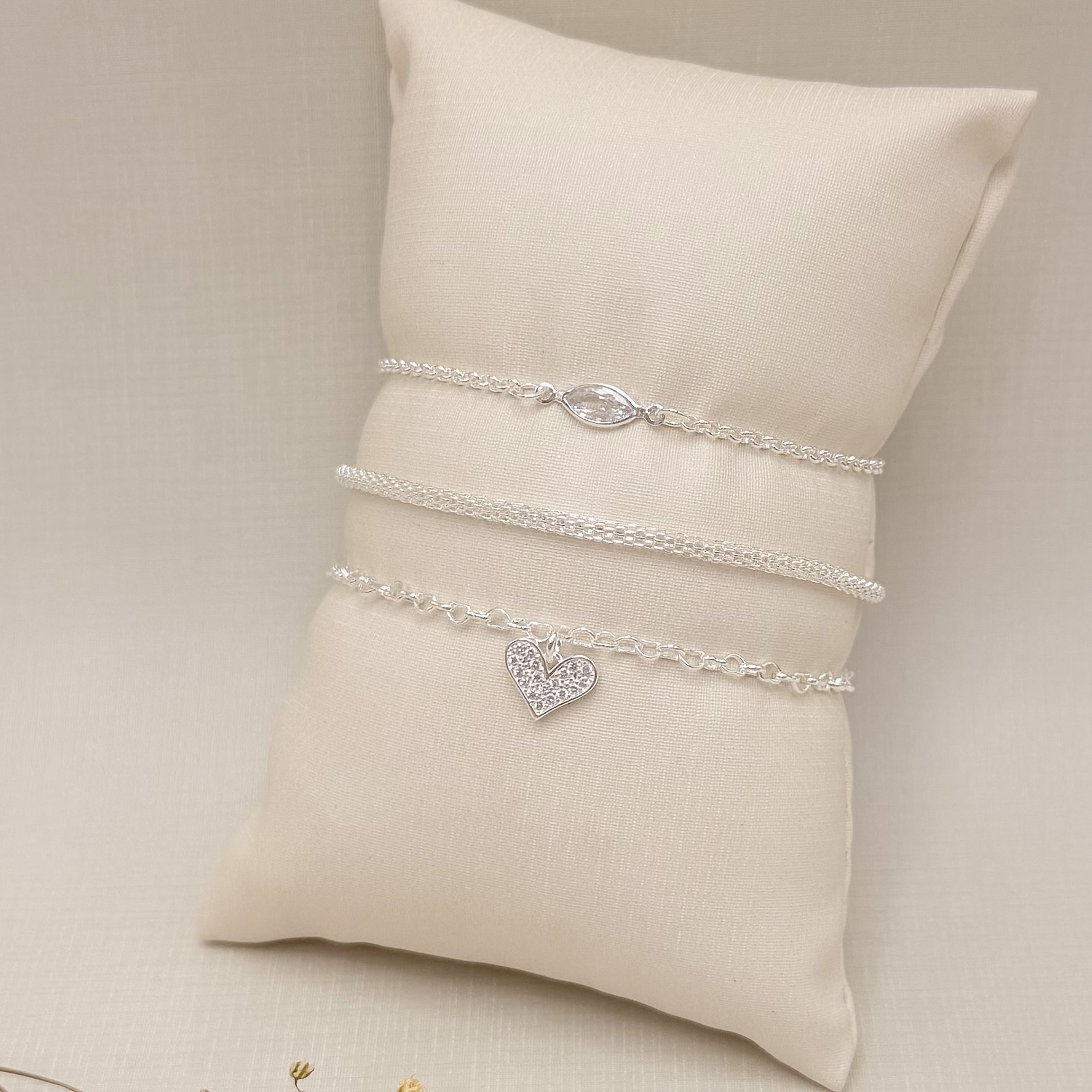 12.2241.0.S - Pulseira de malha tubo pipoca 2,4mm de espessura