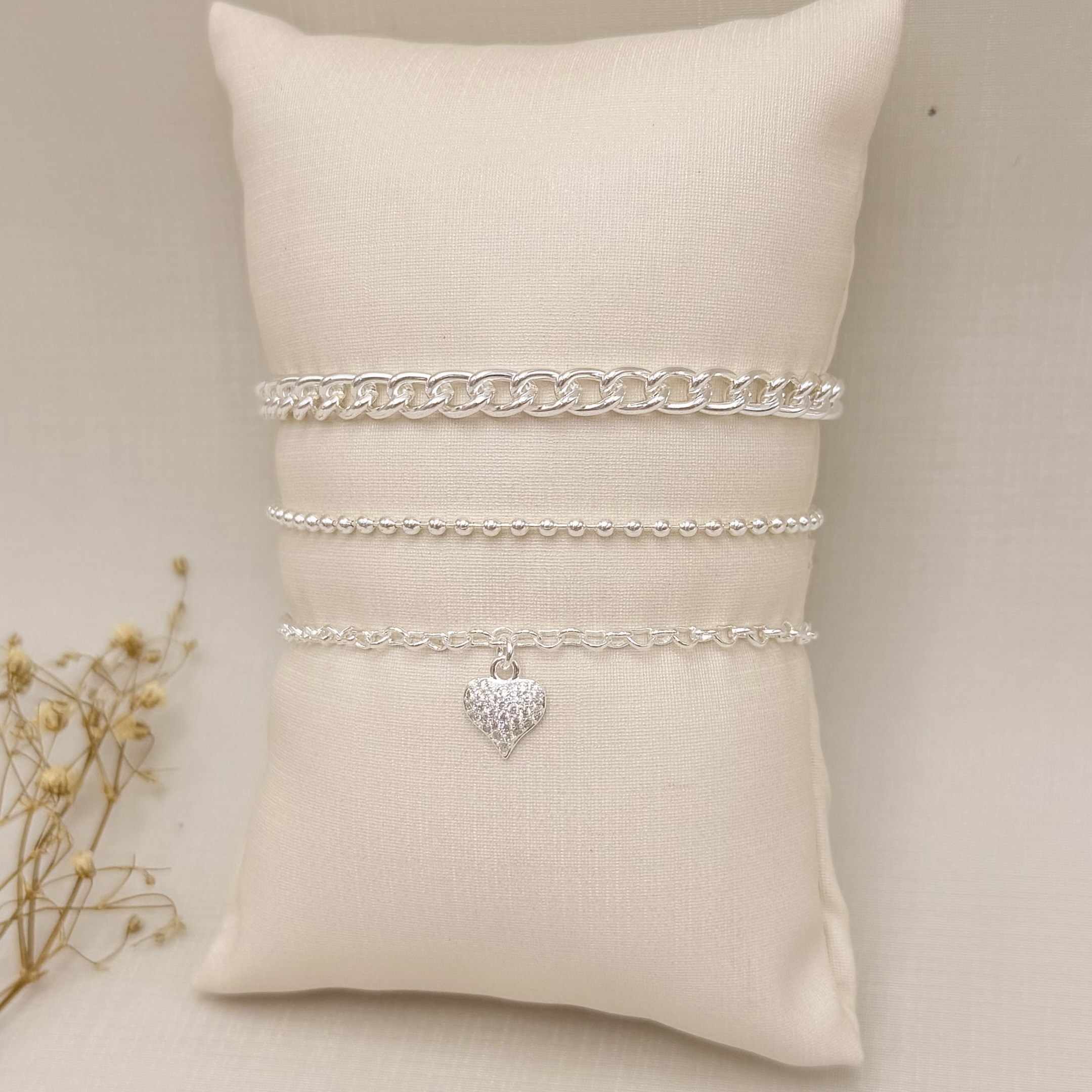 12.2257.0.S - Pulseira de elos tradicionais 5mm.