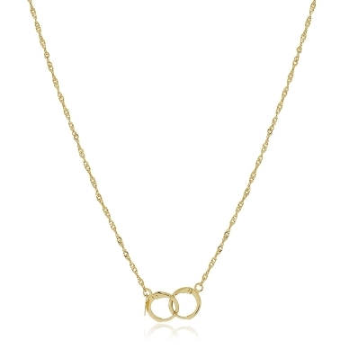 BODY MASK CHAIN CORRENTE PARA MASCARA/OCULOS BANHADO A OURO 18K