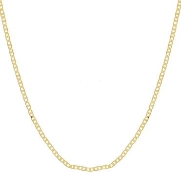 CORRENTE ELO GUTTI FINO BANHADA A OURO 18K