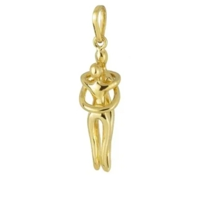 PINGENTE ABRAÇO BANHADO A OURO 18K