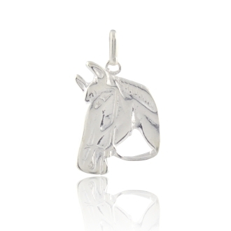 PINGENTE CAVALO PRATA 925