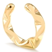 BRINCO FAKE JULIETE MINI BANHADO A OURO 18K
