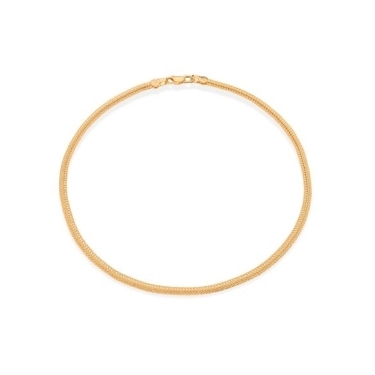 CORRENTE FIO ALEMAO BANHADO A OURO 18K