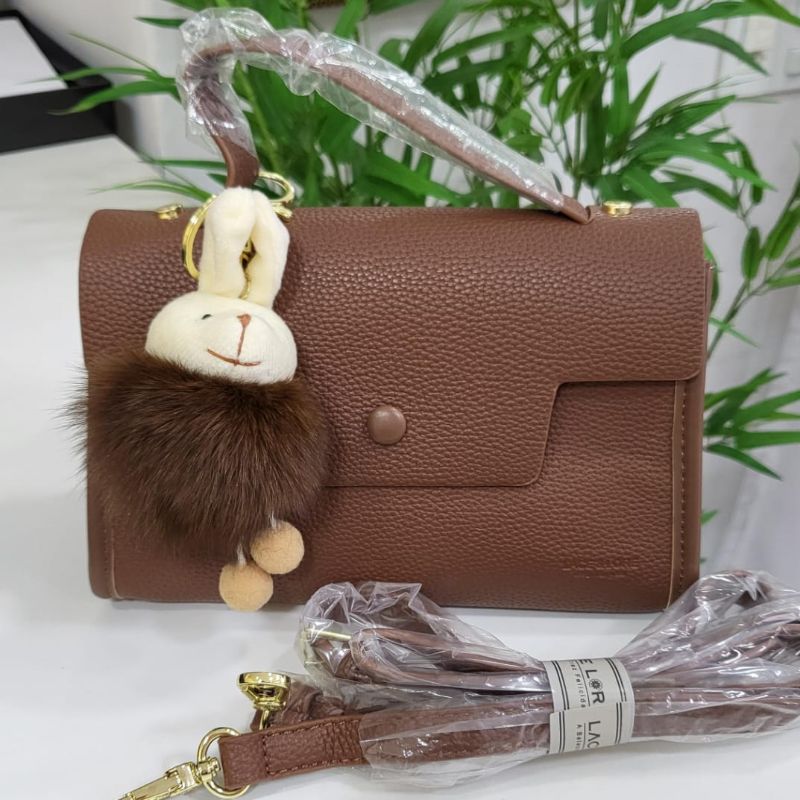 Bolsa tiracolo Lace & lore cor cafe XY-19864