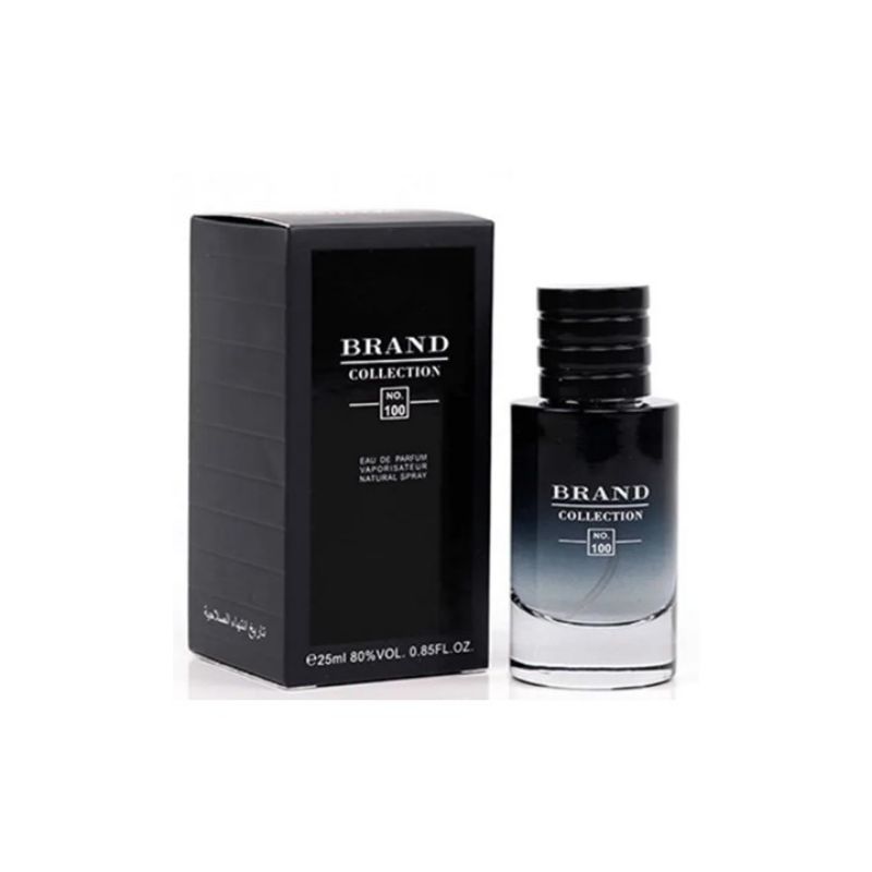 Perfume brand collection masculino 25ml nº 100 inspiracao dior sauvage