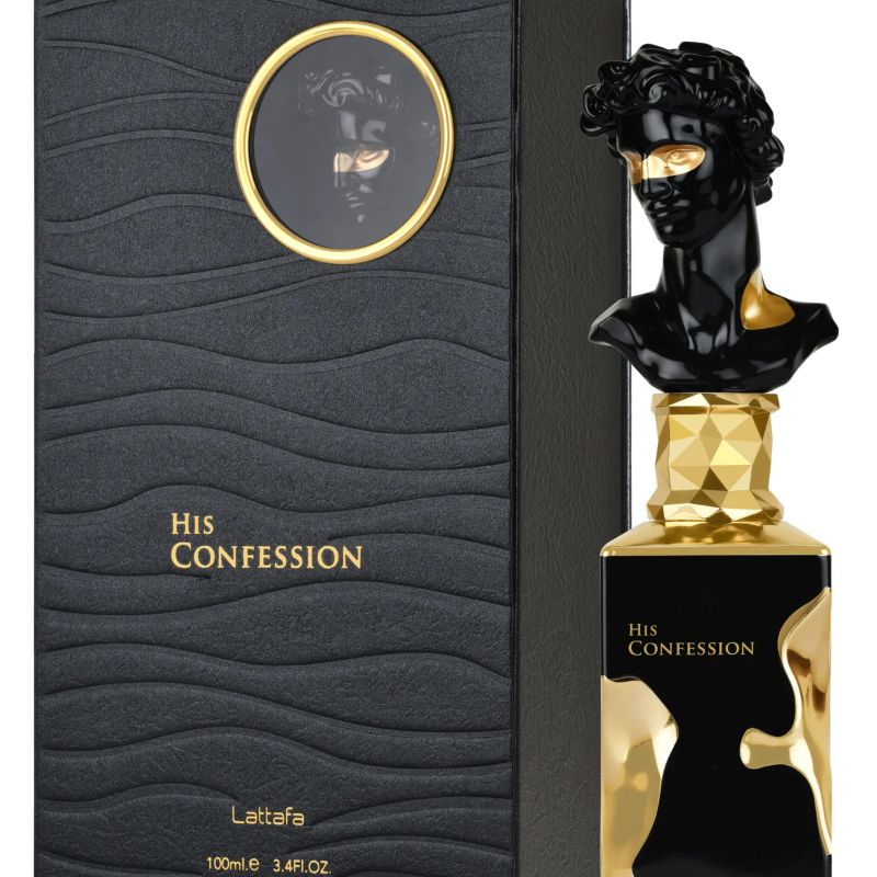 Perfume his confession lattafa masculino 100ml