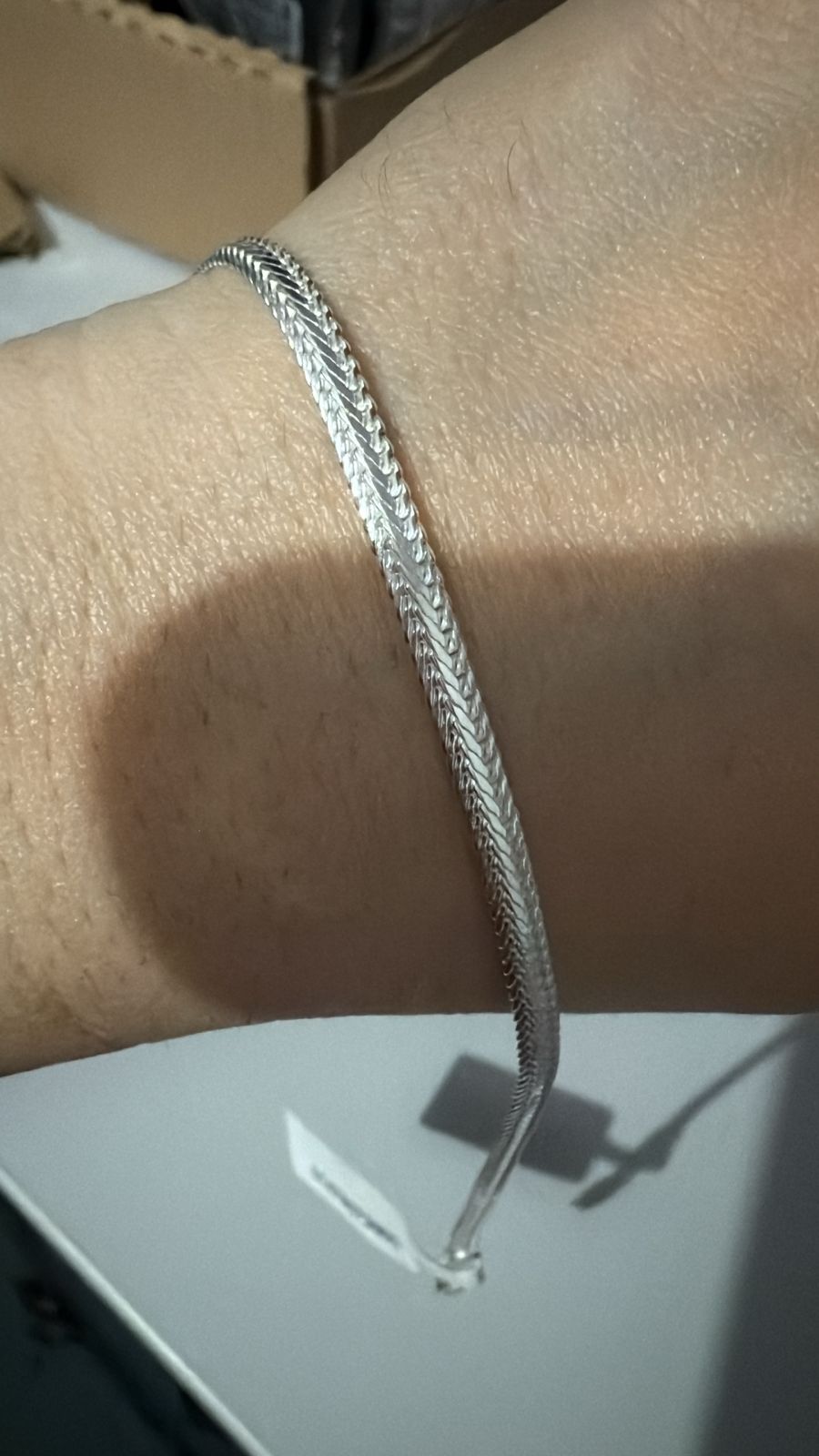 Pulseira Fita Trabalhada Fecho bóia