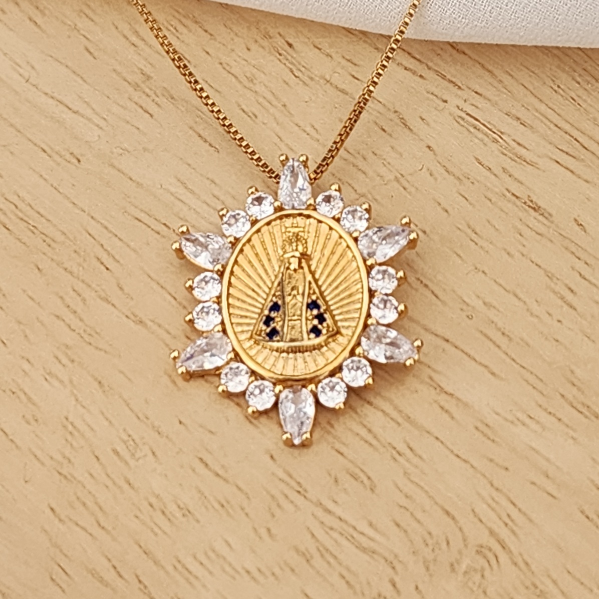 COLAR 40 CM NOSSA SENHORA APARECIDA