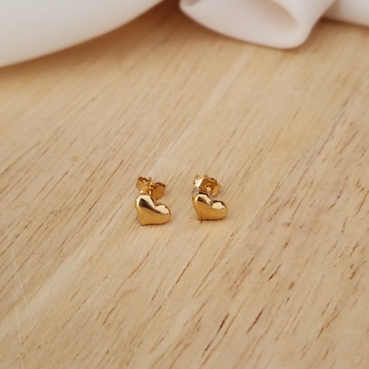 BRINCO CORAÇÃO DOURADO INFANTIL