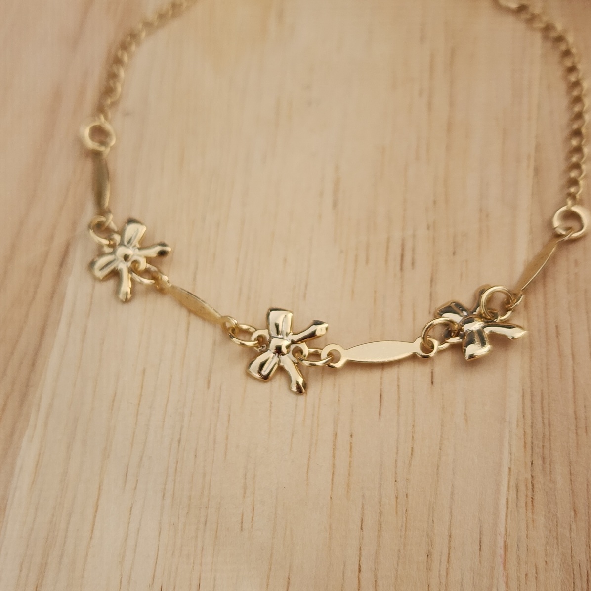PULSEIRA DOURADA 3 LAÇOS