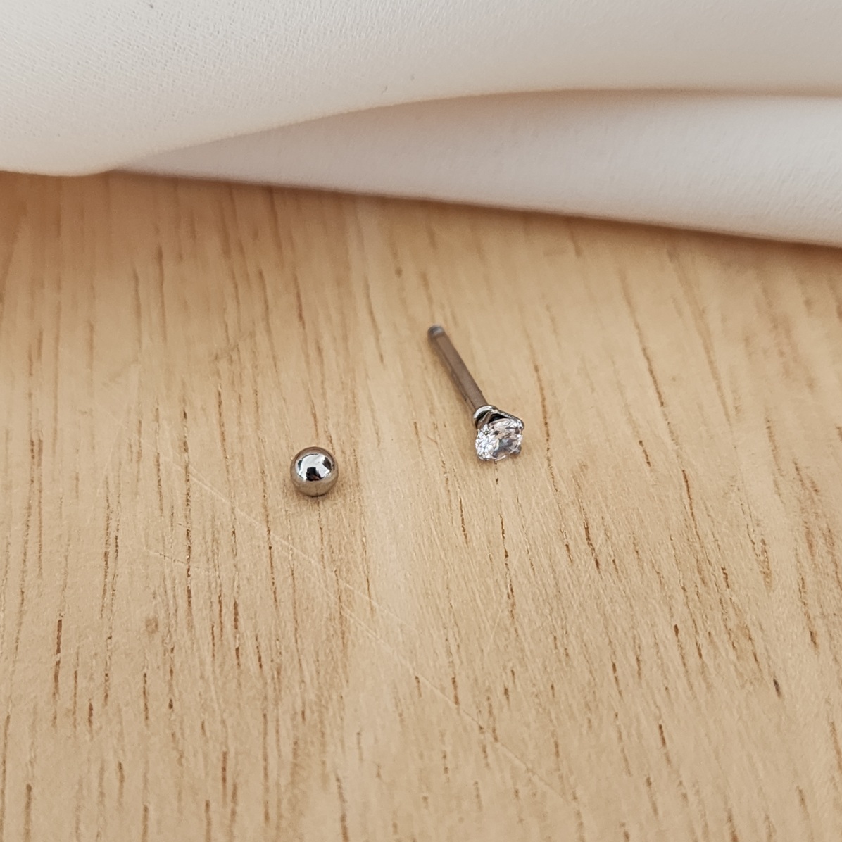 BRINCO PIERCING AÇO INOX ZIRCÔNIA CRISTAL