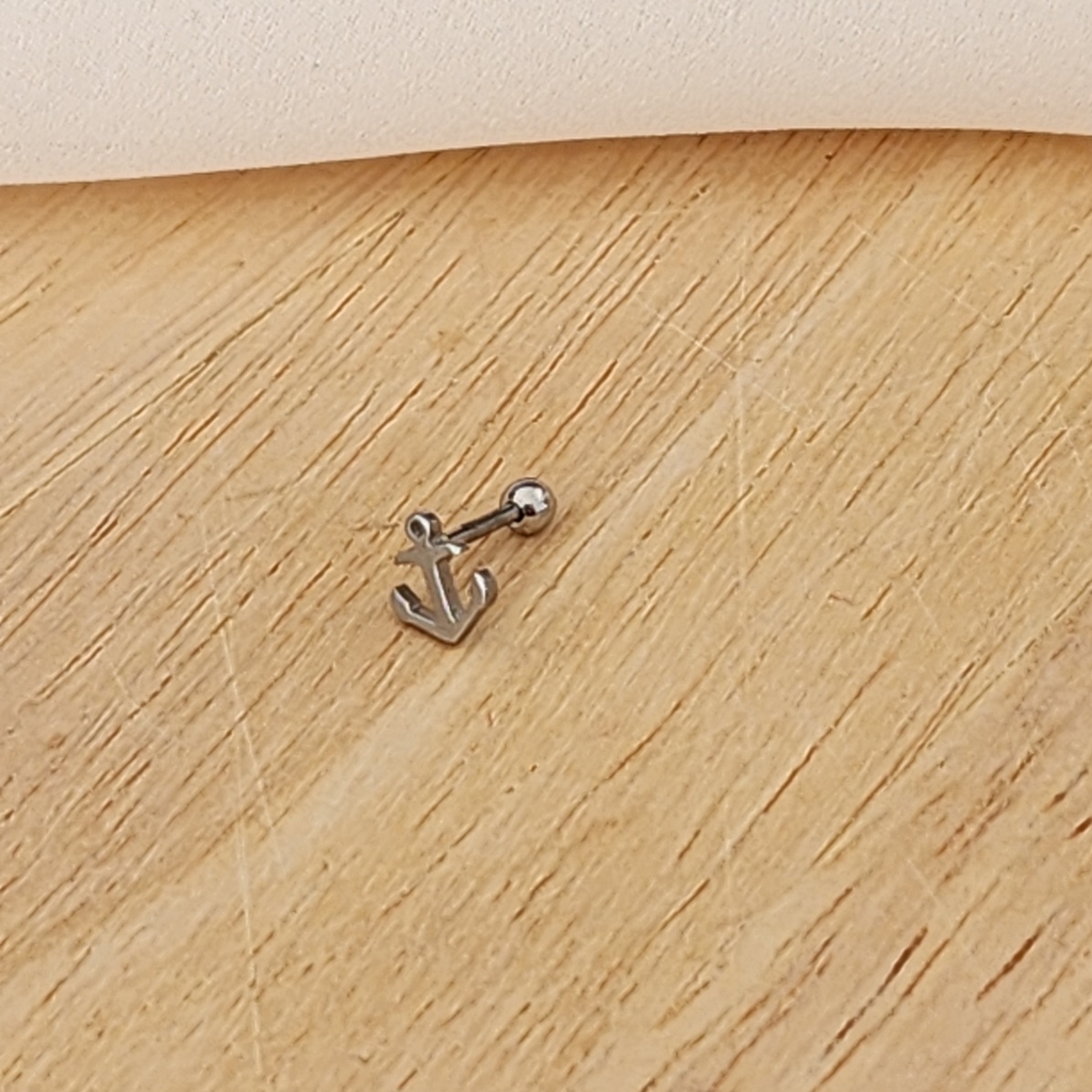 BRINCO PIERCING AÇO INOX ÂNCORA