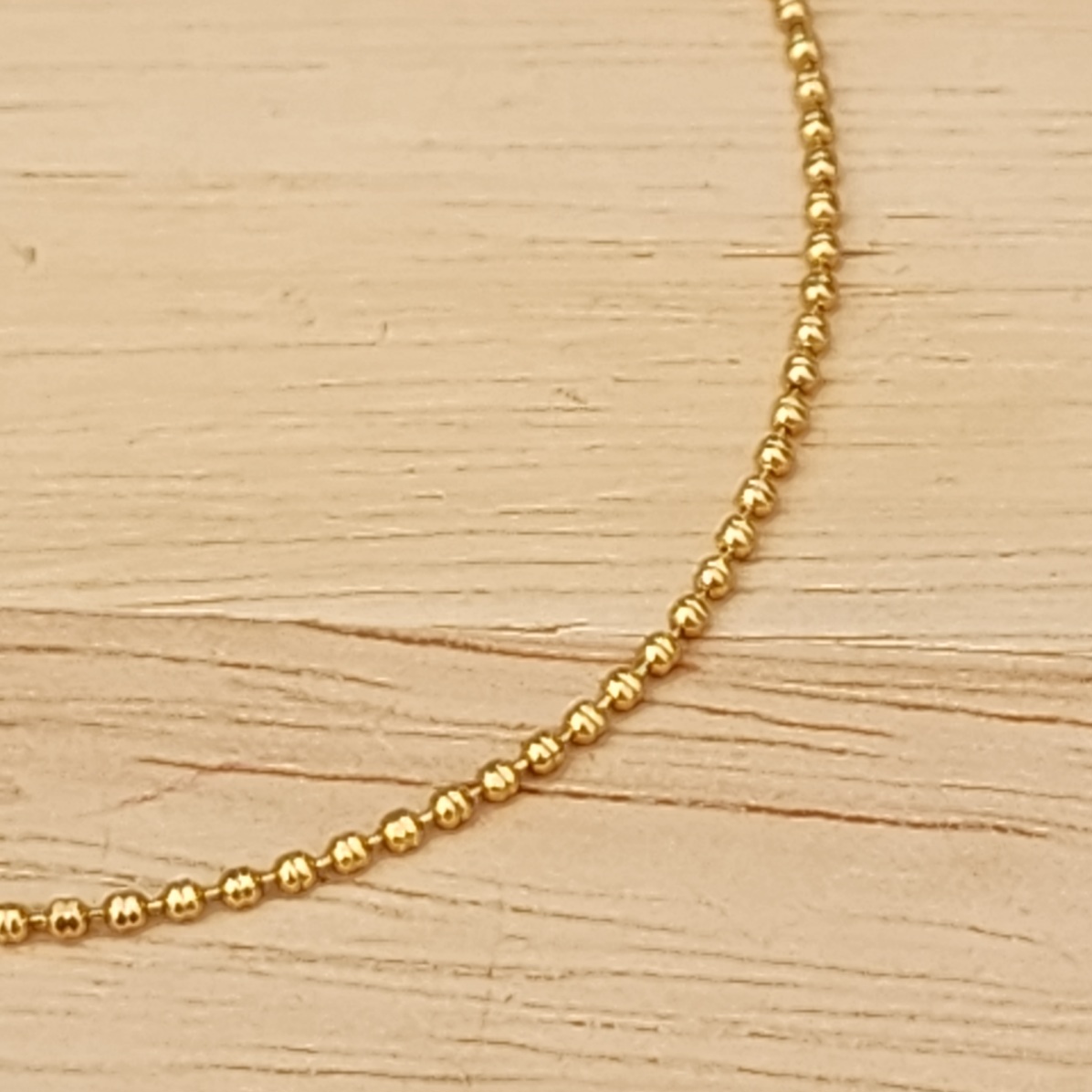 PULSEIRA DOURADA CORRENTE BOLINHA
