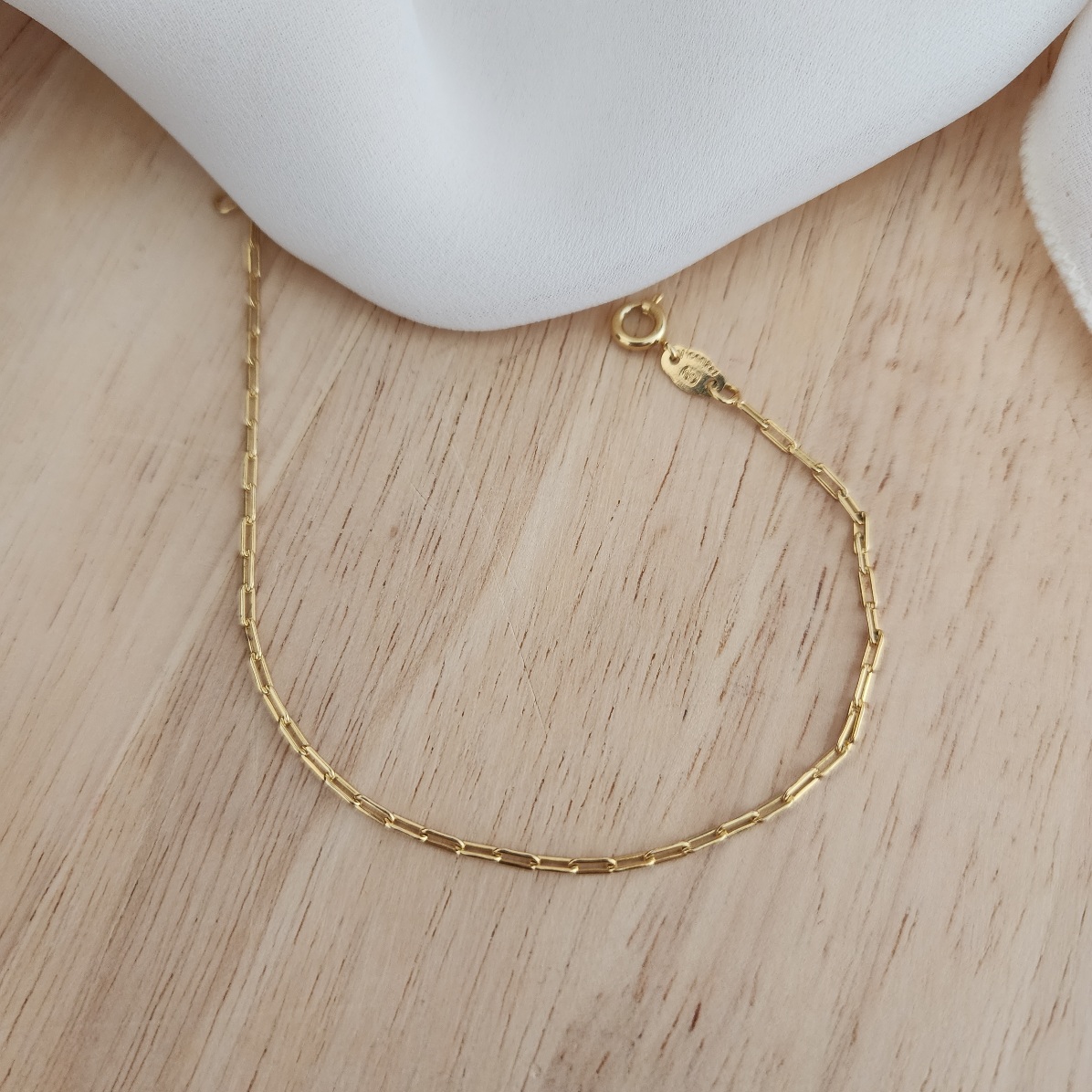 PULSEIRA DOURADA MASCULINA MINI CARTI