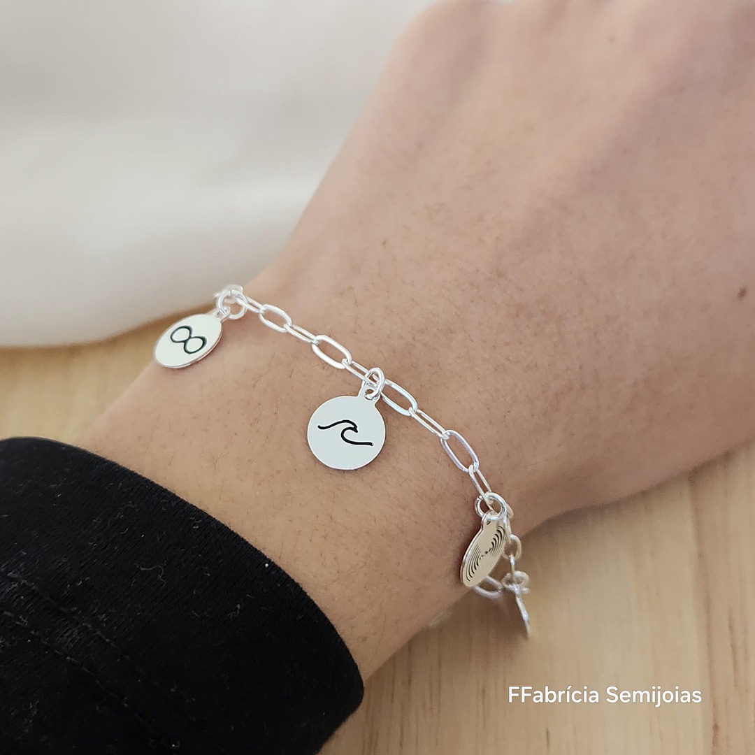 PULSEIRA CARTI PINGENTES DANÇA CURA E 7 PILARES DANÇA CURA