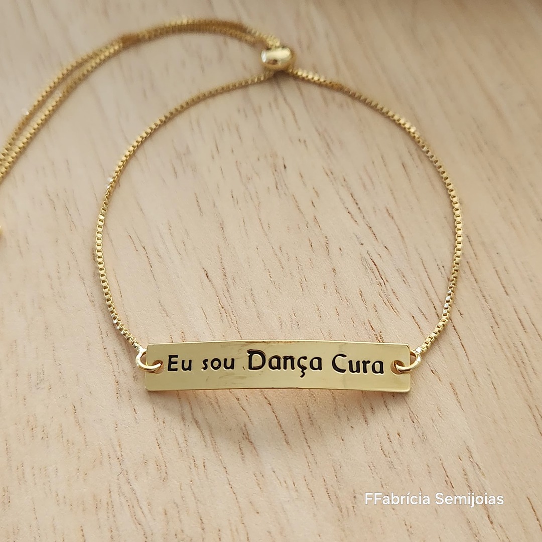 PULSEIRA SHAMBALA EU SOU DANÇA CURA PLACA