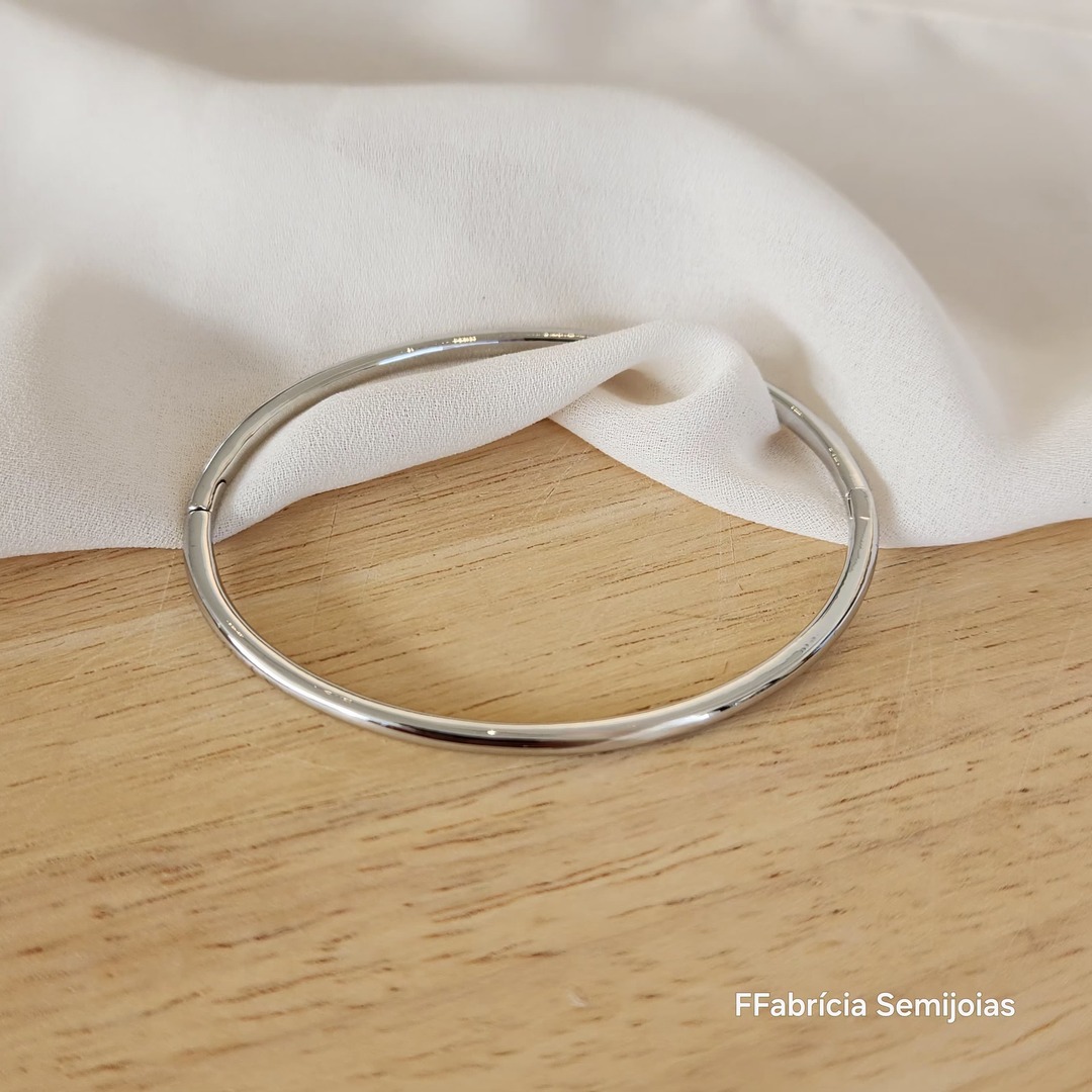 BRACELETE RÓDIO TUBO FINO