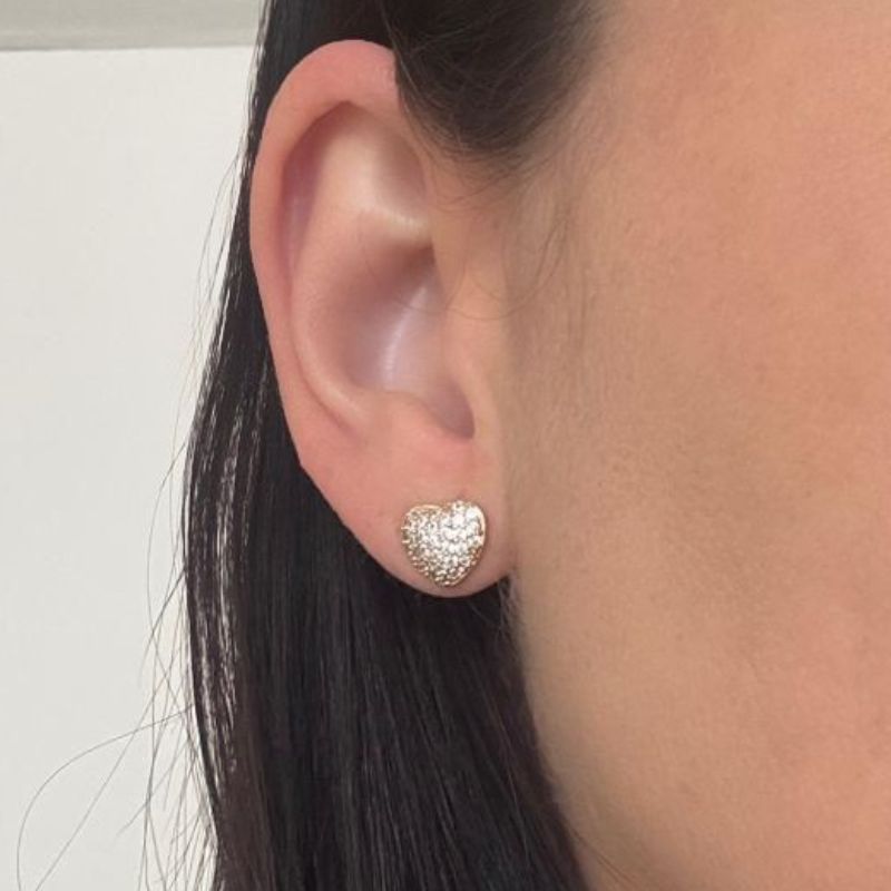 BRINCO CORAÇÃO CRAVEJADO