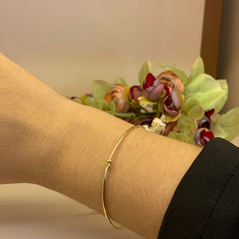 BRACELETE ARO COM NÓ