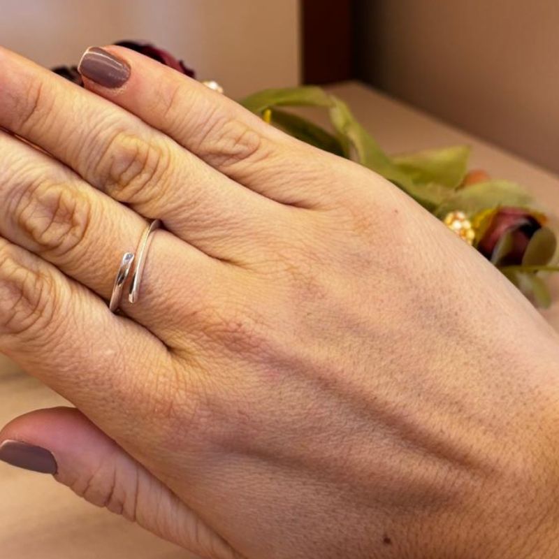 ANEL REGULAGEM PRATA LISA ANEL REGULAGEM PRATA LISA