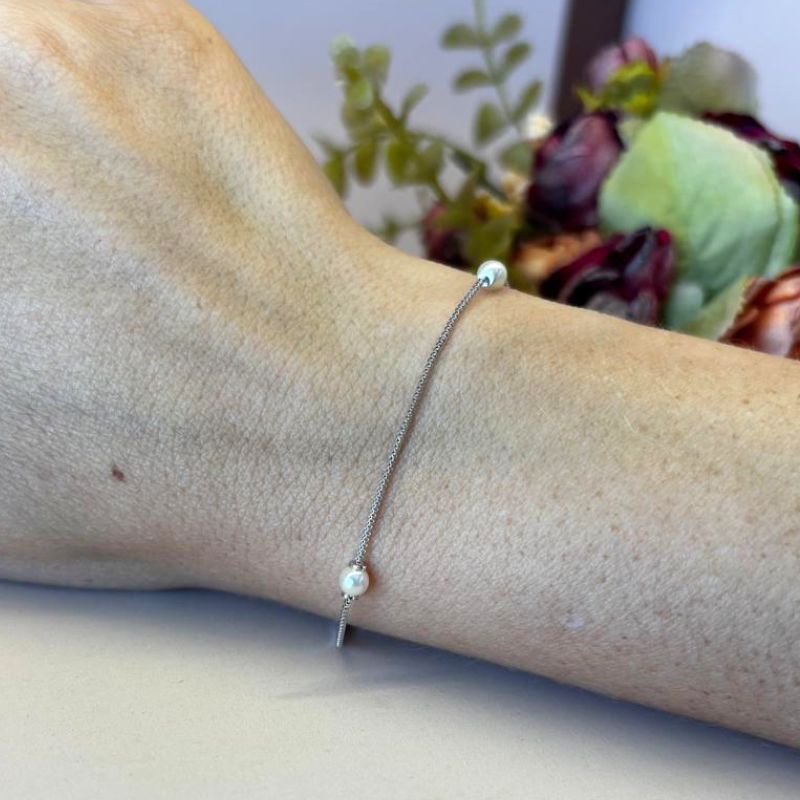 PULSEIRA VENEZIANA COM PÉROLA