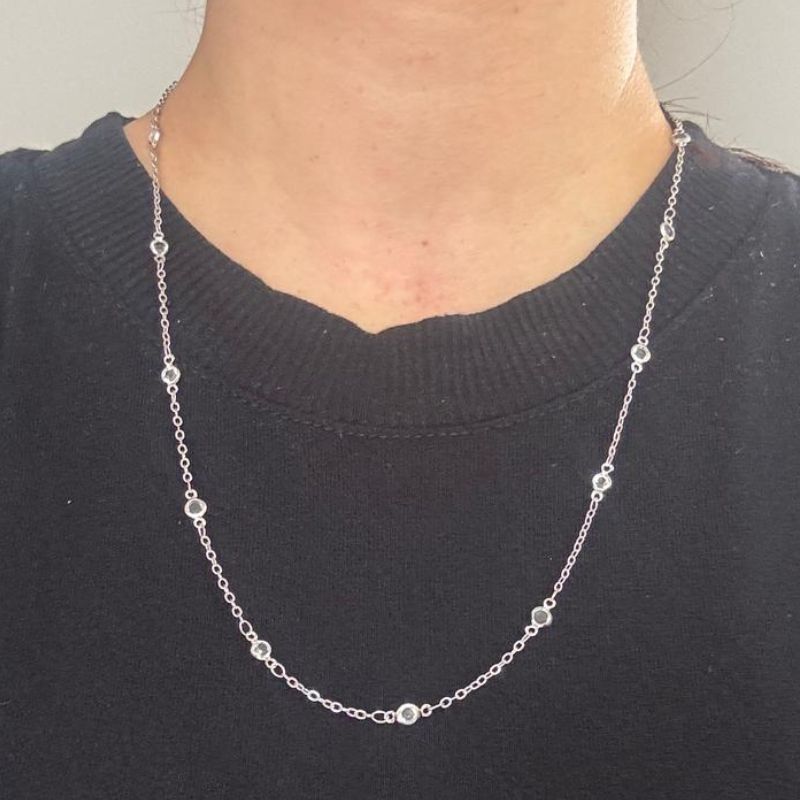 COLAR LONGO TIFFANY 4MM