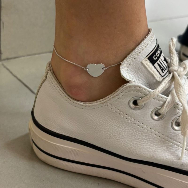 TORNOZELEIRA VENEZIANA CORAÇÃO