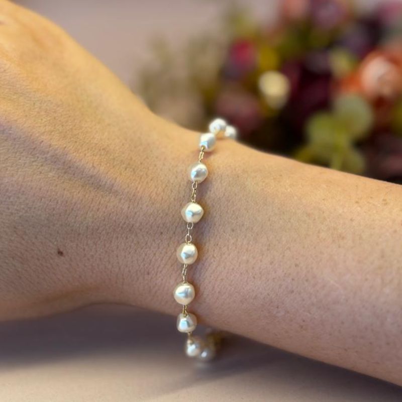 PULSEIRA PÉROLA BARROCA