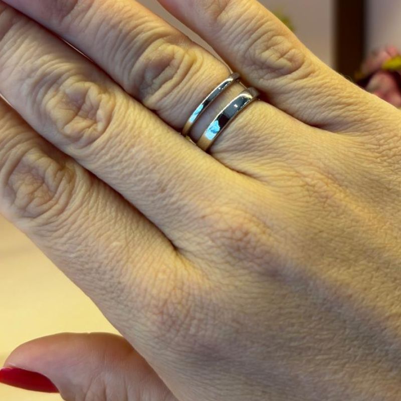 ANEL DUPLO LISO REGULÁVEL