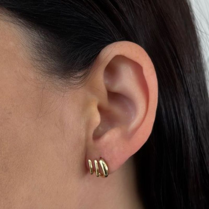 BRINCO 3 PONTAS LISO